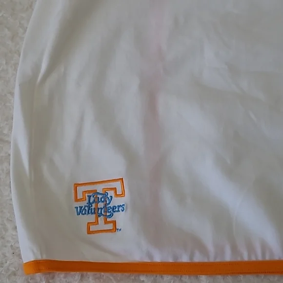 RARE Vintage Tennessee Lady Vols NEW Adidas UT Tennis Skirt Orange White Logo XL - Picture 8 of 13